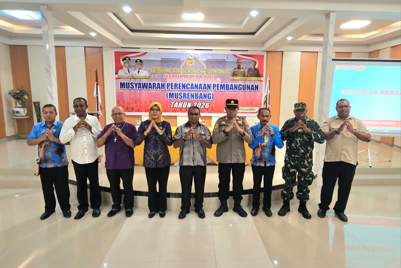 Musrenbang Distrik Mimika Baru Hasilkan 280 Usulan Pembangunan Tahun 2026